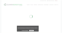Desktop Screenshot of gummibereifung.at